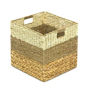 Square Carra Folding Log Basket